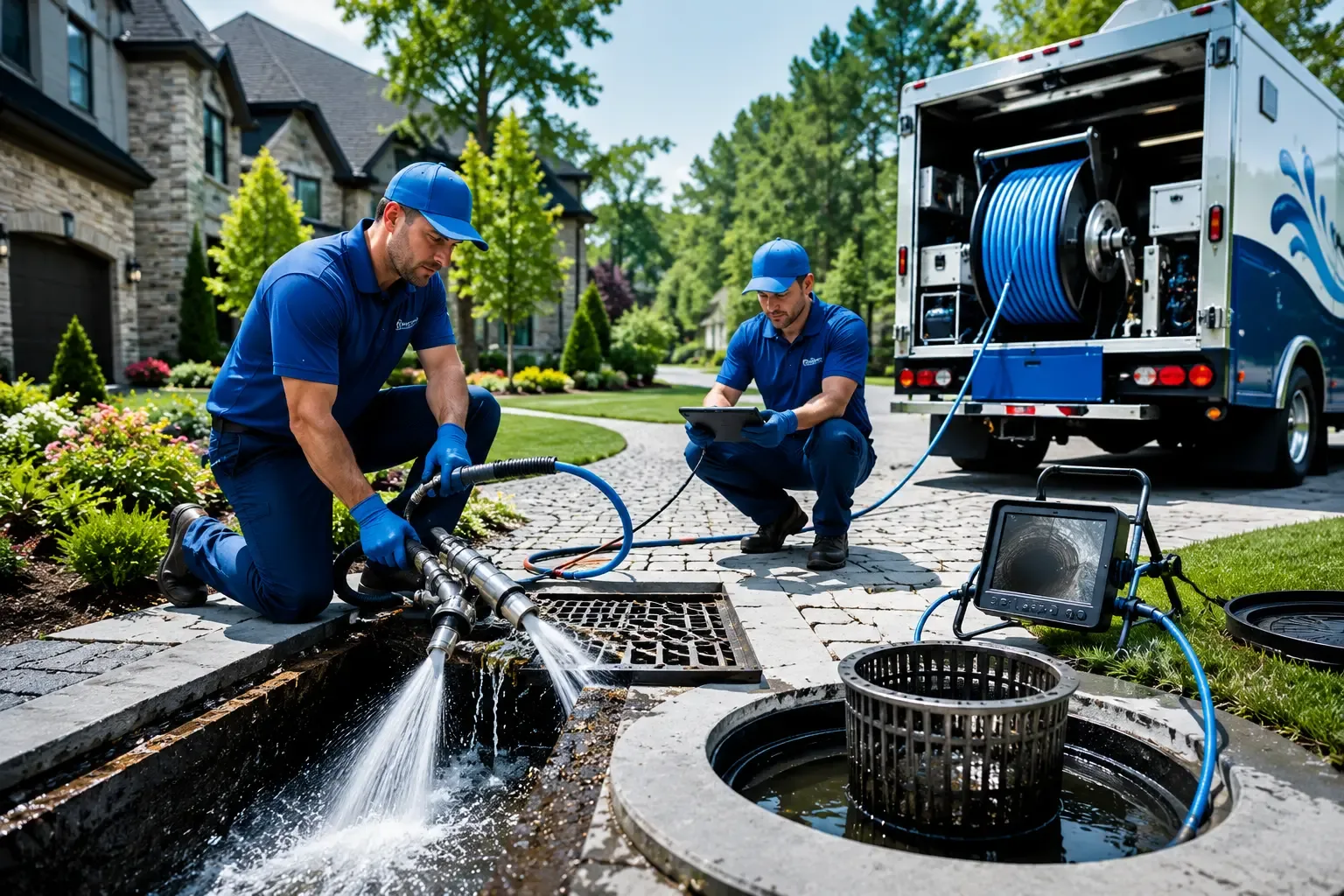Local outdoor drain cleaning professionals in Delmont, NJ