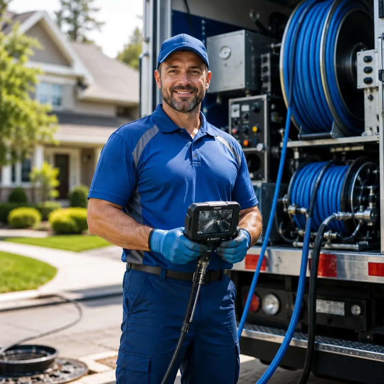 Local outdoor drain cleaning specialists in Delmont, NJ